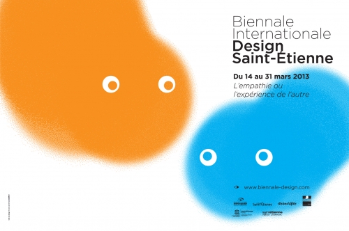 Affiche de la Biennale internationale de Design de Saint Etienne 2013