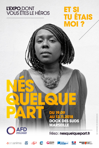 Affiche - Nés quelque part - Marseille - Dock des Suds 2018